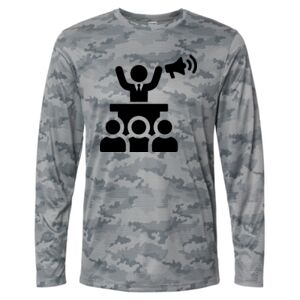 Pompano Performance Camo Long Sleeve T-Shirt Thumbnail
