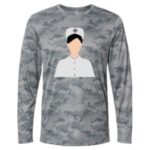 Pompano Performance Camo Long Sleeve T-Shirt Thumbnail