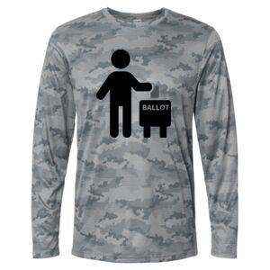 Pompano Performance Camo Long Sleeve T-Shirt Thumbnail