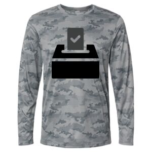 Pompano Performance Camo Long Sleeve T-Shirt Thumbnail