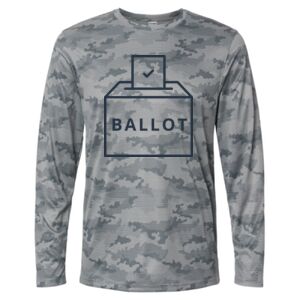 Pompano Performance Camo Long Sleeve T-Shirt Thumbnail