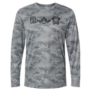 Pompano Performance Camo Long Sleeve T-Shirt Thumbnail
