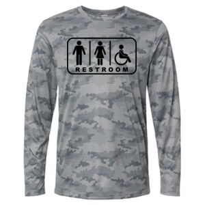 Pompano Performance Camo Long Sleeve T-Shirt Thumbnail
