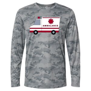 Pompano Performance Camo Long Sleeve T-Shirt Thumbnail
