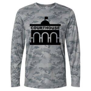 Pompano Performance Camo Long Sleeve T-Shirt Thumbnail
