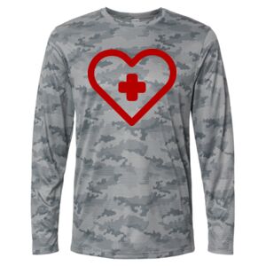 Pompano Performance Camo Long Sleeve T-Shirt Thumbnail