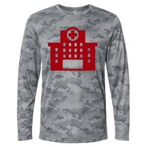 Pompano Performance Camo Long Sleeve T-Shirt Thumbnail