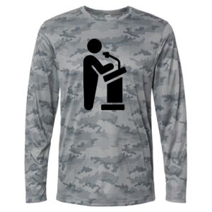 Pompano Performance Camo Long Sleeve T-Shirt Thumbnail