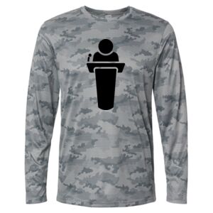 Pompano Performance Camo Long Sleeve T-Shirt Thumbnail