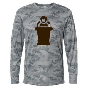 Pompano Performance Camo Long Sleeve T-Shirt Thumbnail