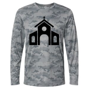 Pompano Performance Camo Long Sleeve T-Shirt Thumbnail