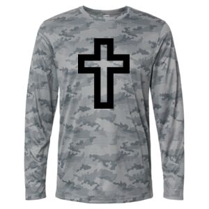 Pompano Performance Camo Long Sleeve T-Shirt Thumbnail