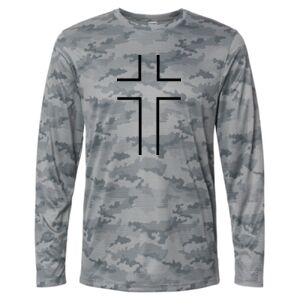 Pompano Performance Camo Long Sleeve T-Shirt Thumbnail