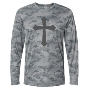 Pompano Performance Camo Long Sleeve T-Shirt Thumbnail