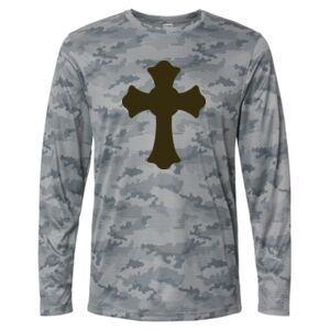 Pompano Performance Camo Long Sleeve T-Shirt Thumbnail