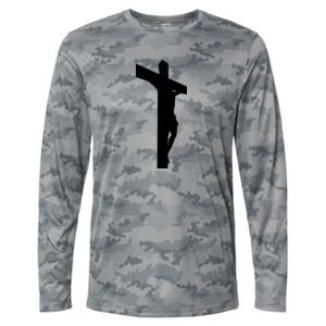 Pompano Performance Camo Long Sleeve T-Shirt Thumbnail
