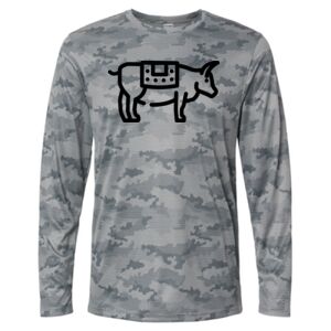 Pompano Performance Camo Long Sleeve T-Shirt Thumbnail