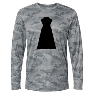Pompano Performance Camo Long Sleeve T-Shirt Thumbnail