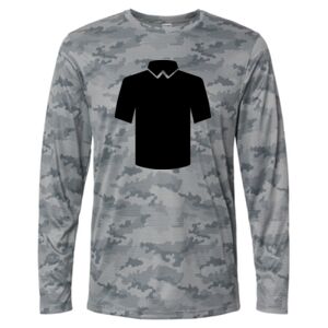 Pompano Performance Camo Long Sleeve T-Shirt Thumbnail