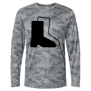 Pompano Performance Camo Long Sleeve T-Shirt Thumbnail
