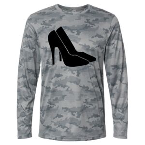 Pompano Performance Camo Long Sleeve T-Shirt Thumbnail