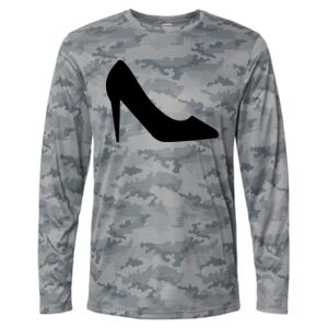 Pompano Performance Camo Long Sleeve T-Shirt Thumbnail