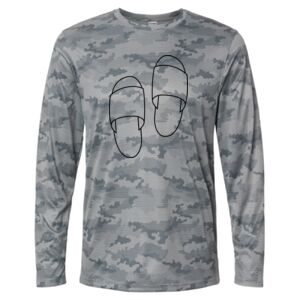 Pompano Performance Camo Long Sleeve T-Shirt Thumbnail