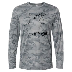Pompano Performance Camo Long Sleeve T-Shirt Thumbnail