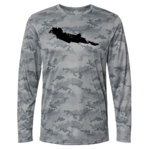 Pompano Performance Camo Long Sleeve T-Shirt Thumbnail