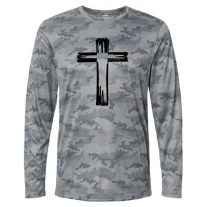 Pompano Performance Camo Long Sleeve T-Shirt Thumbnail