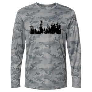 Pompano Performance Camo Long Sleeve T-Shirt Thumbnail