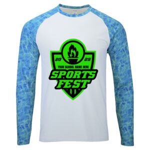 Panama Colorblocked Long Sleeve T-Shirt Thumbnail