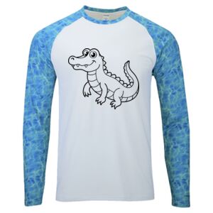 Panama Colorblocked Long Sleeve T-Shirt Thumbnail