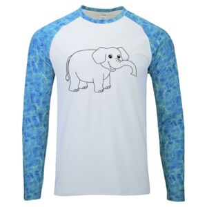 Panama Colorblocked Long Sleeve T-Shirt Thumbnail
