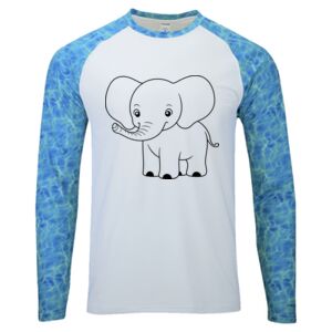 Panama Colorblocked Long Sleeve T-Shirt Thumbnail