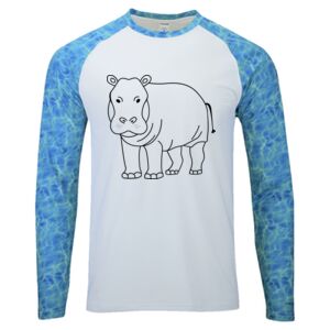 Panama Colorblocked Long Sleeve T-Shirt Thumbnail