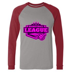Long Sleeve Jersey Baseball Tee Thumbnail