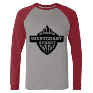Long Sleeve Jersey Baseball Tee Thumbnail