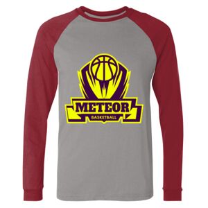 Long Sleeve Jersey Baseball Tee Thumbnail