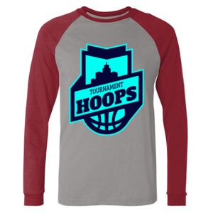 Long Sleeve Jersey Baseball Tee Thumbnail