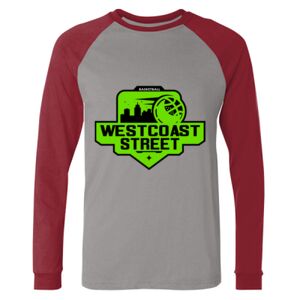 Long Sleeve Jersey Baseball Tee Thumbnail