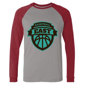 Long Sleeve Jersey Baseball Tee Thumbnail