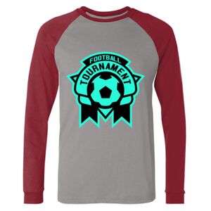 Long Sleeve Jersey Baseball Tee Thumbnail