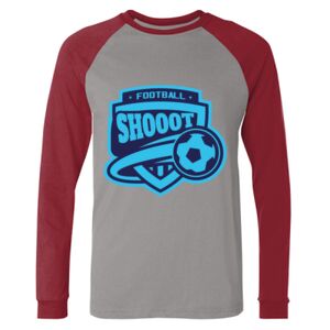 Long Sleeve Jersey Baseball Tee Thumbnail