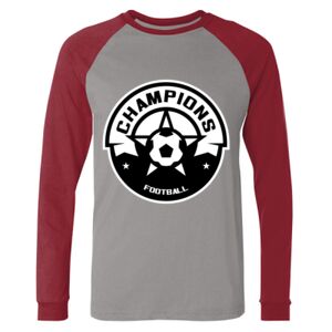 Long Sleeve Jersey Baseball Tee Thumbnail