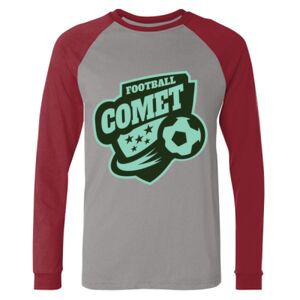 Long Sleeve Jersey Baseball Tee Thumbnail