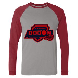 Long Sleeve Jersey Baseball Tee Thumbnail