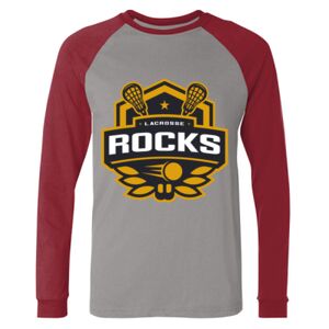 Long Sleeve Jersey Baseball Tee Thumbnail