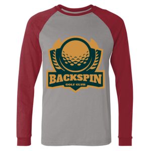 Long Sleeve Jersey Baseball Tee Thumbnail