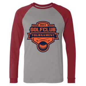 Long Sleeve Jersey Baseball Tee Thumbnail
